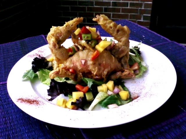 Softshell-Crab-Mango-Salsa